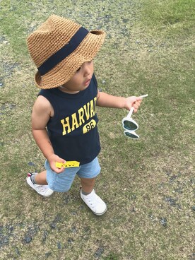 so_cさん（キッズ・80cm）の夏コーディネート