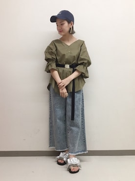 TAKAMATSU SAHOさん(レディース・154cm)の春コーディネート