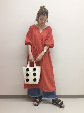 TAKAMATSU SAHOさん（レディース・154cm）の春コーディネート