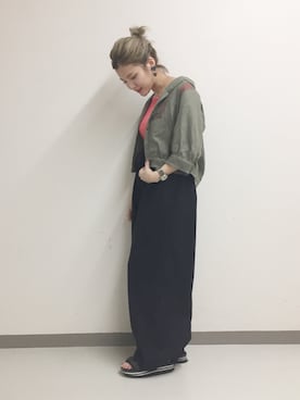 TAKAMATSU SAHOさん（レディース・154cm）の夏コーディネート