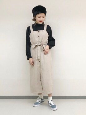 TAKAMATSU SAHOさん（レディース・154cm）の秋コーディネート