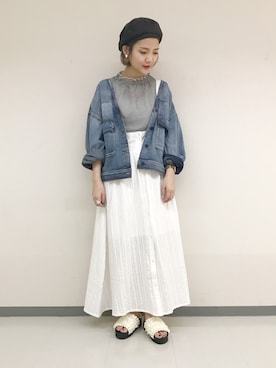 TAKAMATSU SAHOさん（レディース・154cm）の春コーディネート