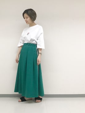「w closet」｜TAKAMATSU SAHOさん（レディース・154cm）の春コーディネート