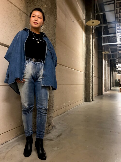 べーやん Diesel ラゾーナ川崎 Dieselのデニムパンツを使ったコーディネート Wear