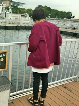 さわさわさん（メンズ・169cm）の秋コーディネート