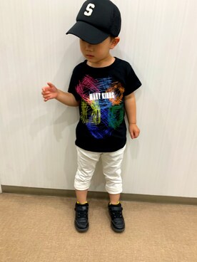 koukousyumaiさん（キッズ・100cm）の春コーディネート