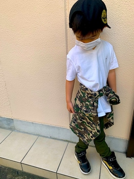 koukousyumaiさん（キッズ・110cm）の春コーディネート