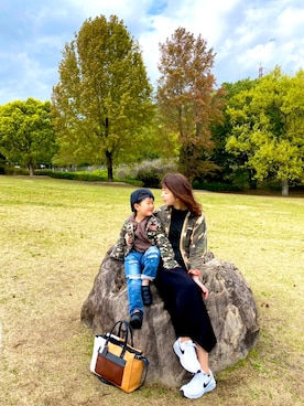 koukousyumaiさん（キッズ・120cm）の春コーディネート