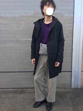 「BACK NUMBER（バックナンバー）のアイテム（モッズコート）」を使った、Kai🐳さん（メンズ・178cm）の秋コーディネート