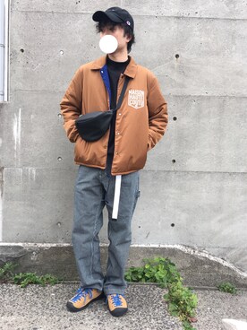 「Design Tshirts Store graniph（デザイン　ティーシャツ　ストア　グラニフ）のアイテム（ジャケット/アウター）」を使った、Kai🐳さん（メンズ・178cm）の秋コーディネート