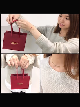 「アイテム（ラッピングキット）」を使った、yurikaさん（レディース・158cm）の冬コーディネート