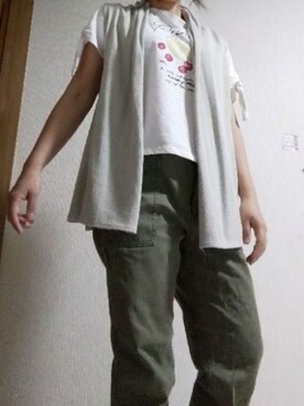 「index（インデックス）のアイテム」を使った、manriさん（レディース・151cm）の夏コーディネート
