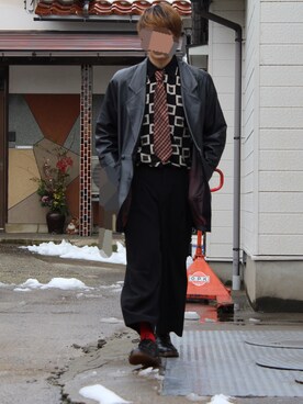「NIKE（ナイキ）のアイテム（ワンピース/ドレス）」を使った、ばたさん（メンズ・175cm）の冬コーディネート