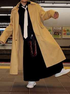 「アイテム（フォーマルスーツ/小物）」を使った、ばたさん（メンズ・175cm・10代）の春コーディネート