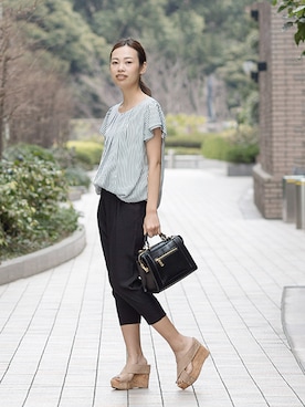 「ポシェット」｜NBB SVさん（レディース・154cm）の春コーディネート