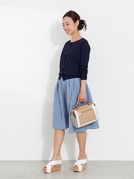 「ポシェット」｜NBB SVさん（レディース・154cm）の春コーディネート