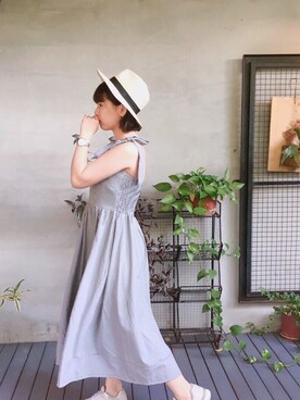 「sister」｜littlelove さん（レディース・159cm）の夏コーディネート