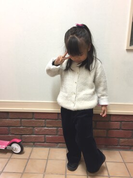 cocoroさん（キッズ・100cm）の秋コーディネート