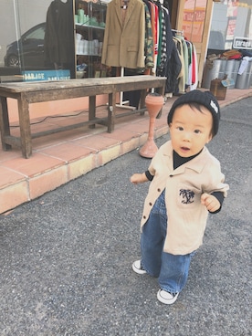 kota＊さん（キッズ・70cm）の春コーディネート