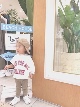 kota＊さん（キッズ・80cm）の秋コーディネート