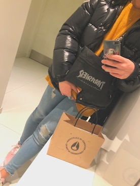 「MAR（メーア）のアイテム」を使った、pok&kさん（メンズ・165cm）の冬コーディネート