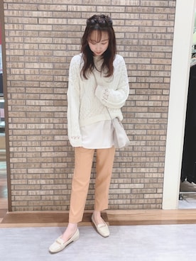 chikaさん（レディース・160cm）の春コーディネート