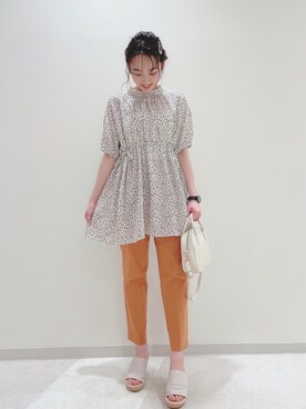 chikaさん（レディース・160cm）の夏コーディネート