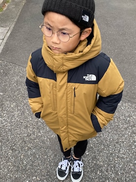 「バルトロ」｜「アイテム（帽子）」を使った、634さん（キッズ・120cm）の冬コーディネート
