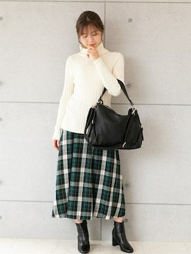 「リブ　」｜PREFERIR_webさん（メンズ・160cm）の秋コーディネート