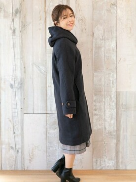 「キルティングコート」｜PREFERIR_webさん（レディース・160cm）の秋コーディネート