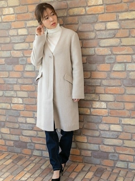 「キルティングコート」｜PREFERIR_webさん（レディース・160cm）の秋コーディネート