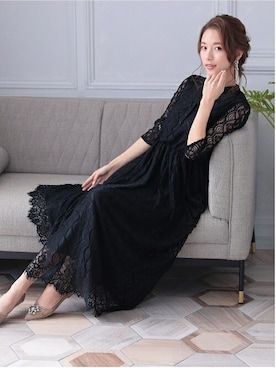 ドレス ロング マキシ丈 コーディネート Zozotown