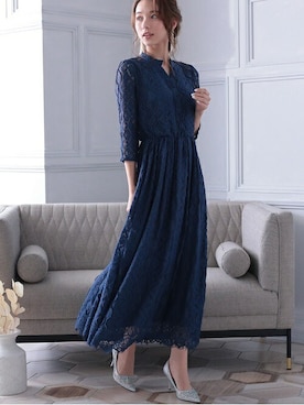 ドレス ロング マキシ丈 コーディネート Zozotown