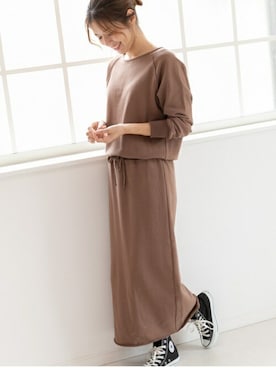 ラグランワンピ の人気ファッションコーディネート Wear