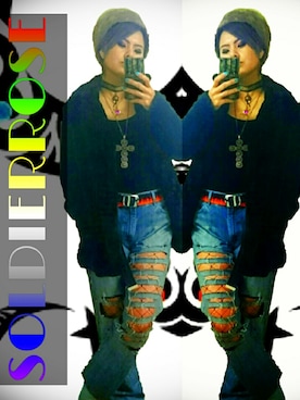 SOLDIER ROSEさんのコーディネート