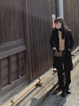 「WILLSELECTION（ウィルセレクション）のアイテム（ジャケット/アウター）」を使った、宇宙さん（レディース・163cm）の春コーディネート