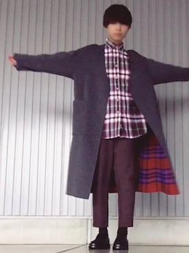 i君さん（メンズ・180cm）の冬コーディネート
