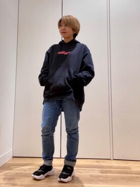 「でにむ」｜「アイテム（その他）」を使った、coen あおさん（レディース・150cm）の冬コーディネート