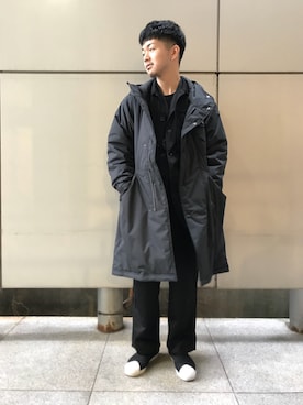 「Johnbull Private labo（ジョンブルプライベートラボ）のアイテム（その他アウター）」を使った、SOUさん（メンズ・171cm）の秋コーディネート