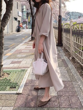 「Didot.（ディドット）のアイテム（シューズ）」を使った、ｎａｏさん（レディース・167cm）の春コーディネート