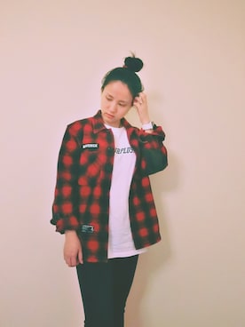 「SSUR（サー）のアイテム」を使った、眼中的Devil--freekiさん（レディース・160cm）の春コーディネート