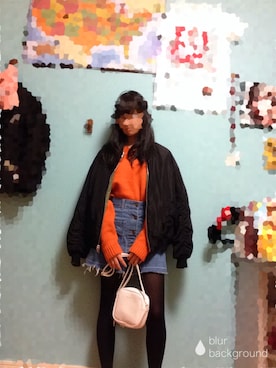 「JUNMEN（ジュンメン）のアイテム（トップス）」を使った、えっぐぷらんとさん（レディース・157cm）の冬コーディネート