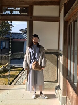soraさん（レディース・158cm）の冬コーディネート