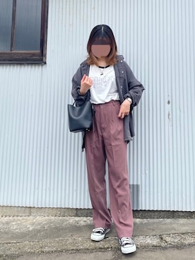 soraさん（レディース・158cm）の春コーディネート