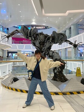 「盐系风格」｜「アイテム（ジャケット/アウター）」を使った、bamboo0904さん（レディース・172cm）の冬コーディネート