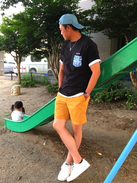 「ALOHA（アロハ）のアイテム」を使った、🌟bull-otto🌟さん（メンズ・183cm）の春コーディネート