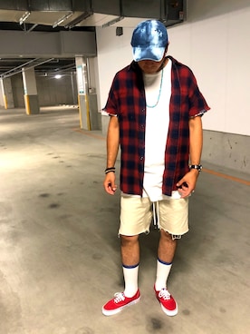 「FOREVER 21（フォーエバー トゥエンティーワン）のアイテム」を使った、🌟bull-otto🌟さん（メンズ・183cm）の秋コーディネート