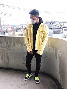 「FOREVER 21（フォーエバー トゥエンティーワン）のアイテム」を使った、🌟bull-otto🌟さん（メンズ・183cm）の春コーディネート