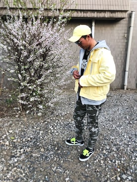 「FOREVER 21（フォーエバー トゥエンティーワン）のアイテム」を使った、🌟bull-otto🌟さん（メンズ・183cm）の春コーディネート