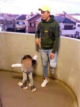 「FOREVER 21（フォーエバー トゥエンティーワン）のアイテム」を使った、🌟bull-otto🌟さん（メンズ・183cm）の春コーディネート